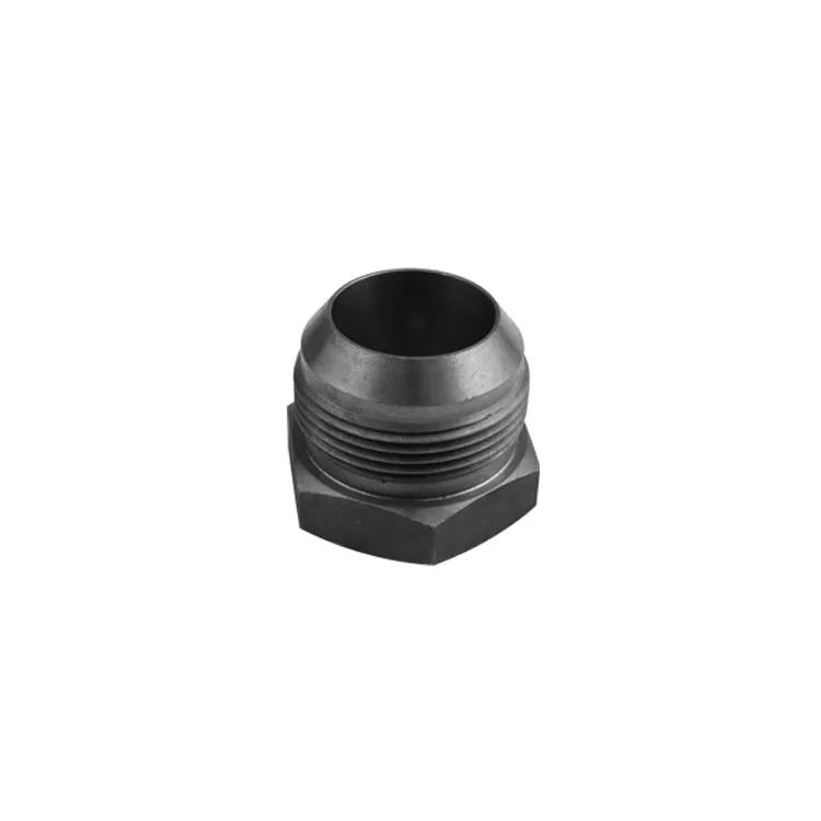 Straight Steel Male Jic To Brazeon Hydraulic Weld Adapter And Fitting