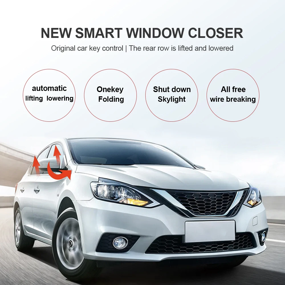 Plug And Play Obd Wireless Universal Electric Power Window Closer Module Car Obd Window