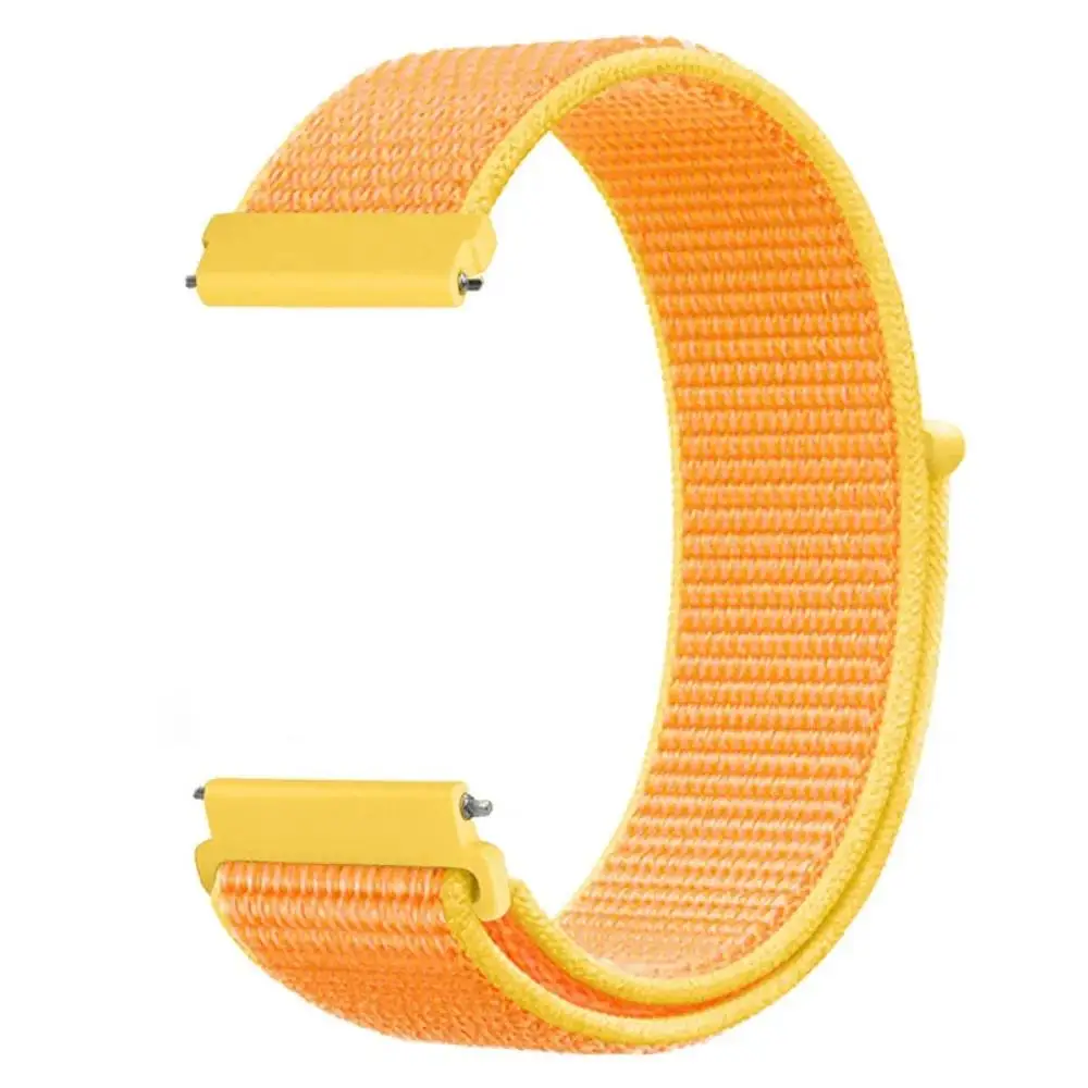 Garmin Forerunner 255/265M/245/645/158/Venu 2Plus/Vivoactive 5/4/3 Bracelet Strap Nylon Loop Band for Smartwatch
