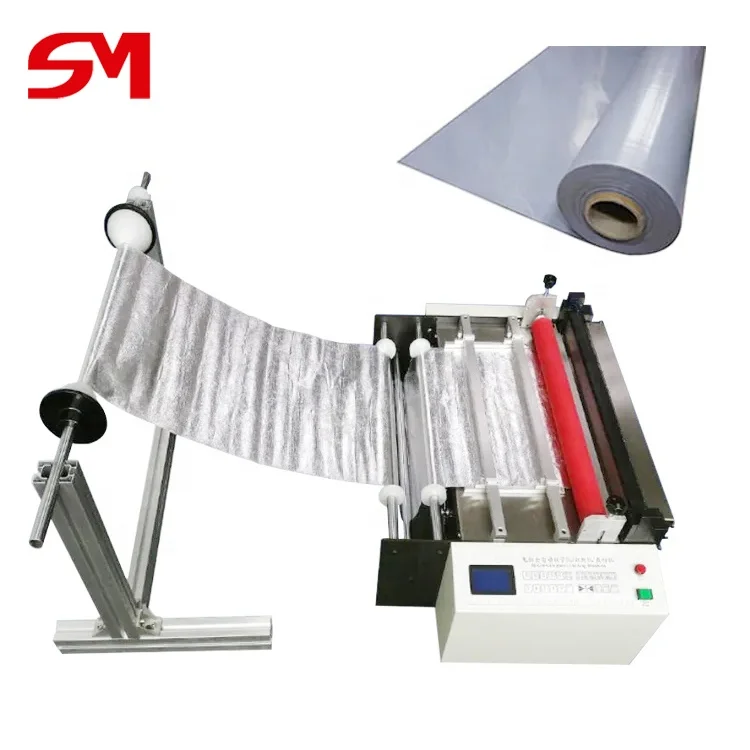 Superior Quality Advanced Canvas Covering Roll Tarpaulin Cutting Machine