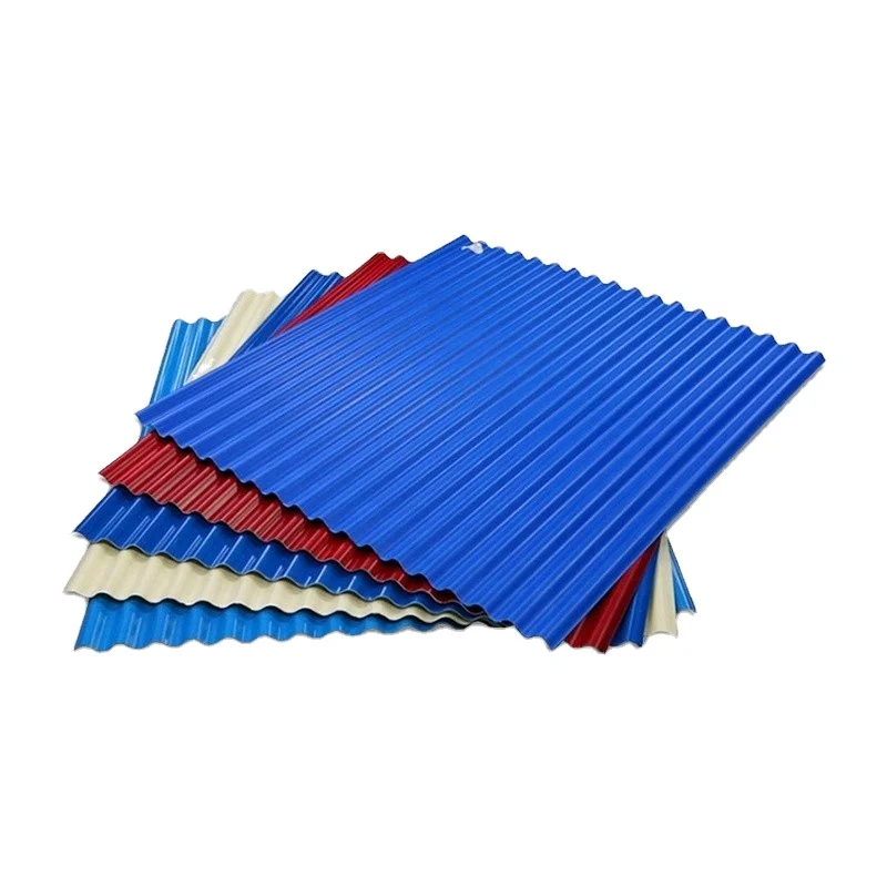 MANUFACTURE Galvanized Corrugated Steel Roofing Sheet 24 Gauge Alu-zinc  Coated Steel Roof Tiles Price