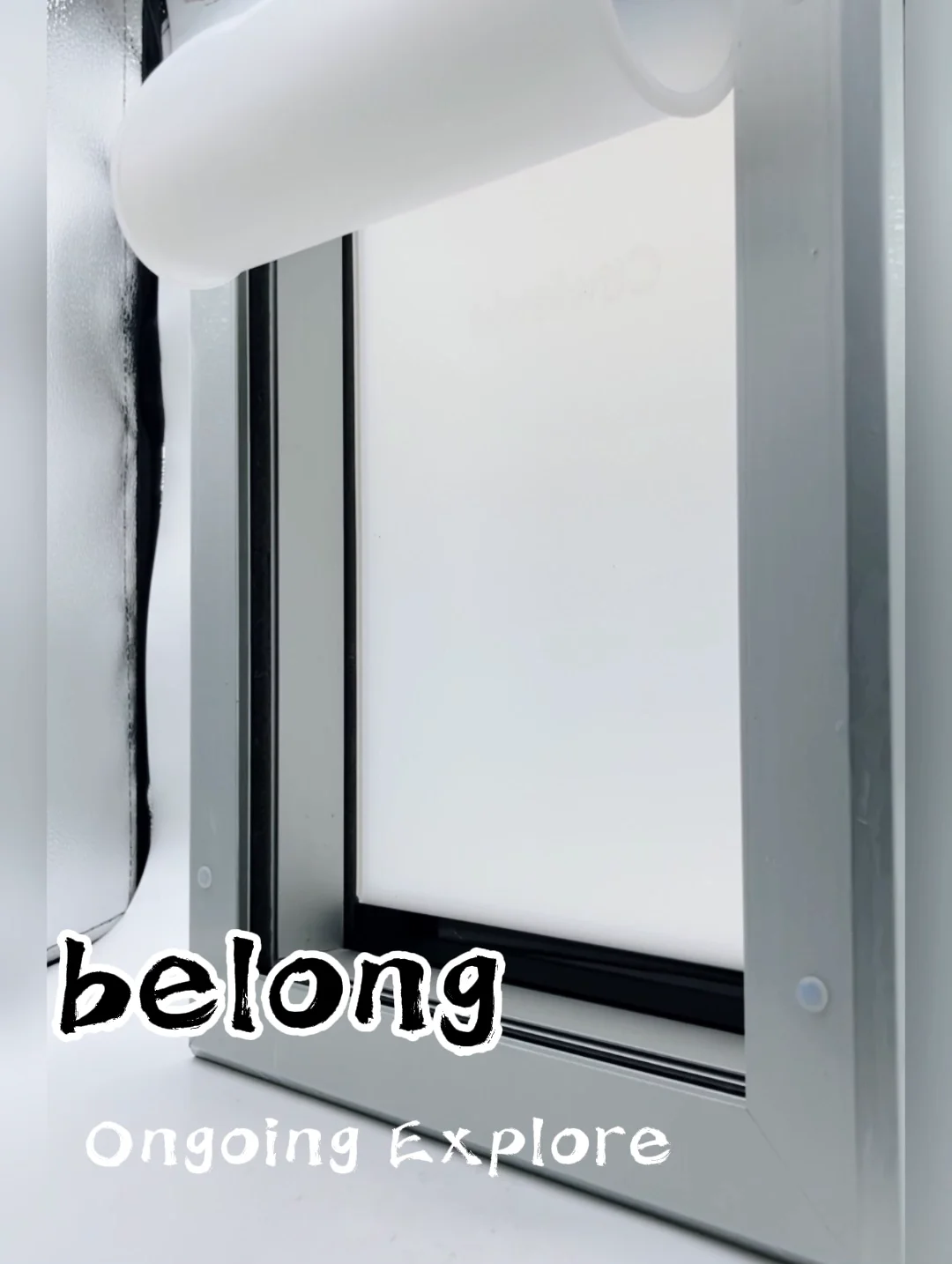 Lockable Double Flap Aluminium Alloy Pet Door Inner Frame Flap