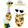 Sunflower-3-piece triangle bandage set