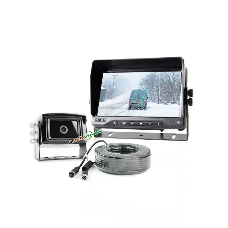 Waterproof 12-32V Volt Backup Reverse Heating Camera System For Cargo Van