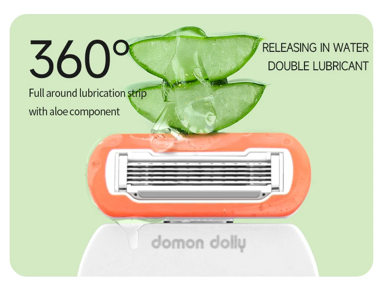 Dollie Razor Domon Dolly Ladies Shaving Rasoir Femme Hair Removal Razor For Women ...