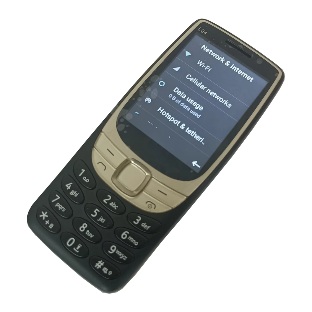 Odm Oem Keypad Smart Android Button 4g Feature Mobile Phone with Whatsapp Touch Screen Hotspot Wifi Android11 Phones