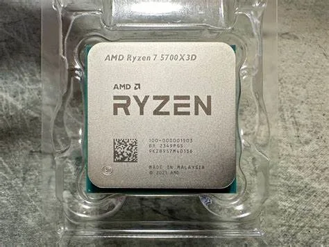 Kullanılmış AMD R7 5700X3D 8 Çekirdekli 16 İş Parçacıklı Kilidi