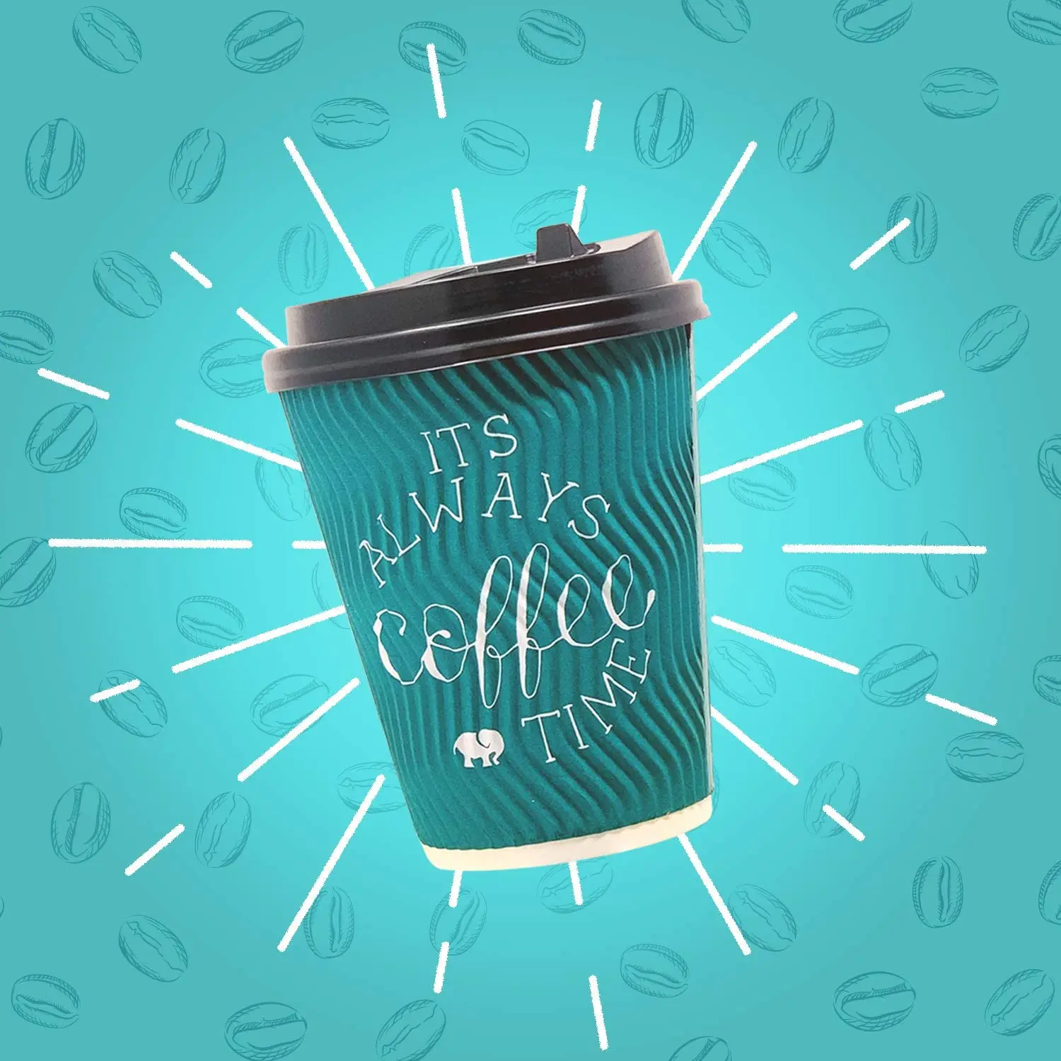 Compostable Pla Pe Paper Cup Disposable Biodegradable Coffee Tea