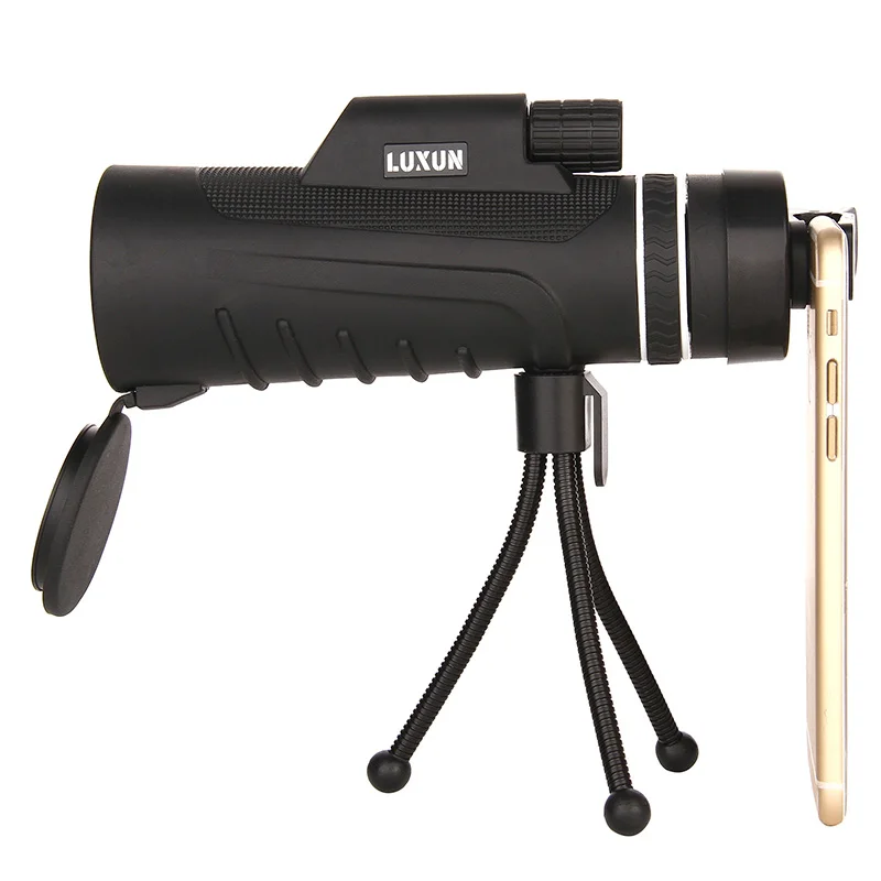 
 Оригинальный lusun prism монокулярный телескоп портативный профессиональный 40X60 зум монокулярный телескоп для телефона  