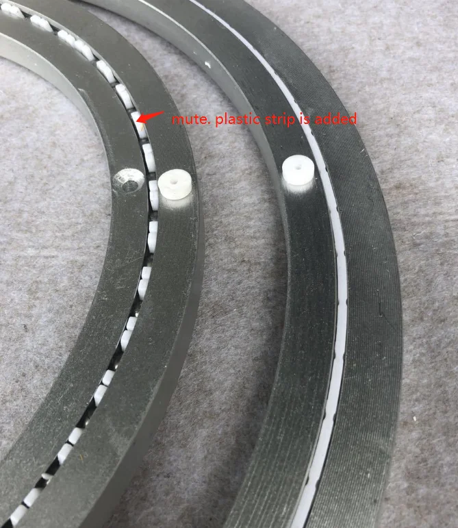 Silencing Aluminum Alloy Table Turntable Swivel Plate 14 Inch Lazy Susan for Restaurant