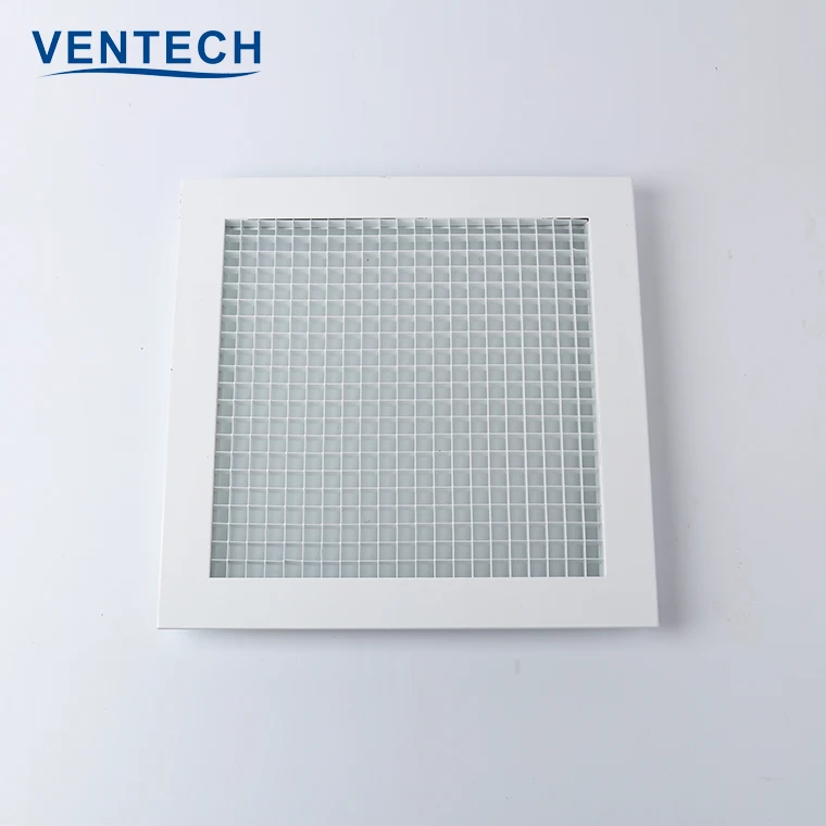 Hvac systems air diffuser egg crate core eggcrate ceiling aluminum air grille