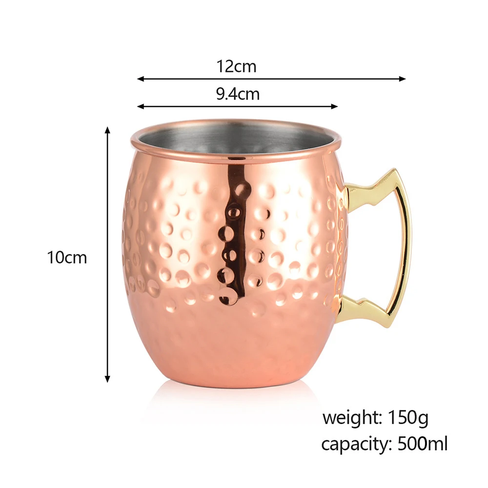 Moscow Mule Copper Mugs Set Of 4copper Mugs 16 Oz Premium Gift Set