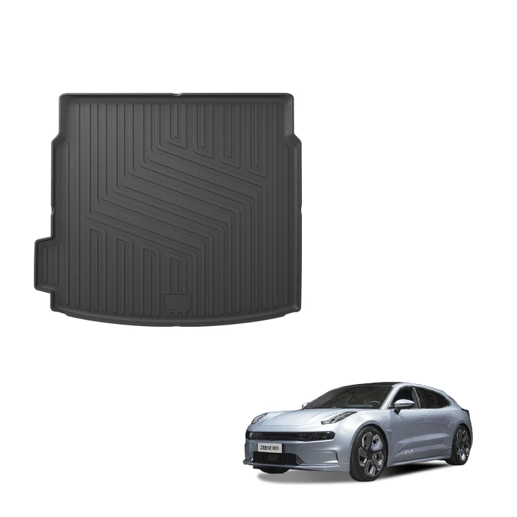 Alfombrilla para maletero trasero de coche Zeekr 001 2001-2003, accesorios de goma TPE, impermeable, revestimiento de carga, almohadilla de carga, accesorio interior