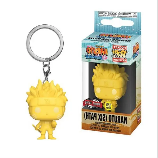 naruto six path keychain