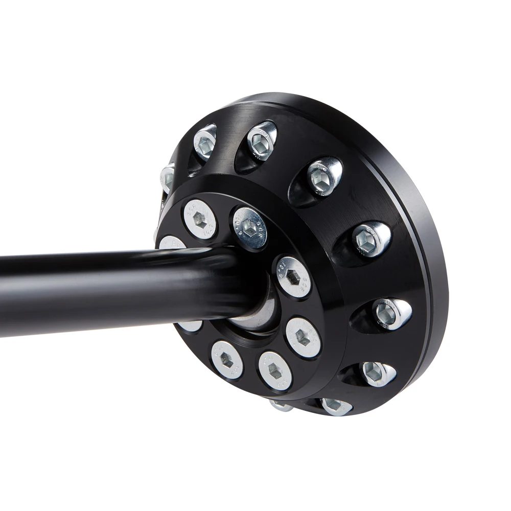 390mm E34 Short Shifter - Aluminum Solid with White Knob