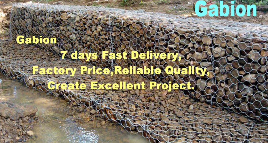 Gabion Cages Metal Wire Mesh Box Hexagonal Net 2x1x1 Gabion Basket ...