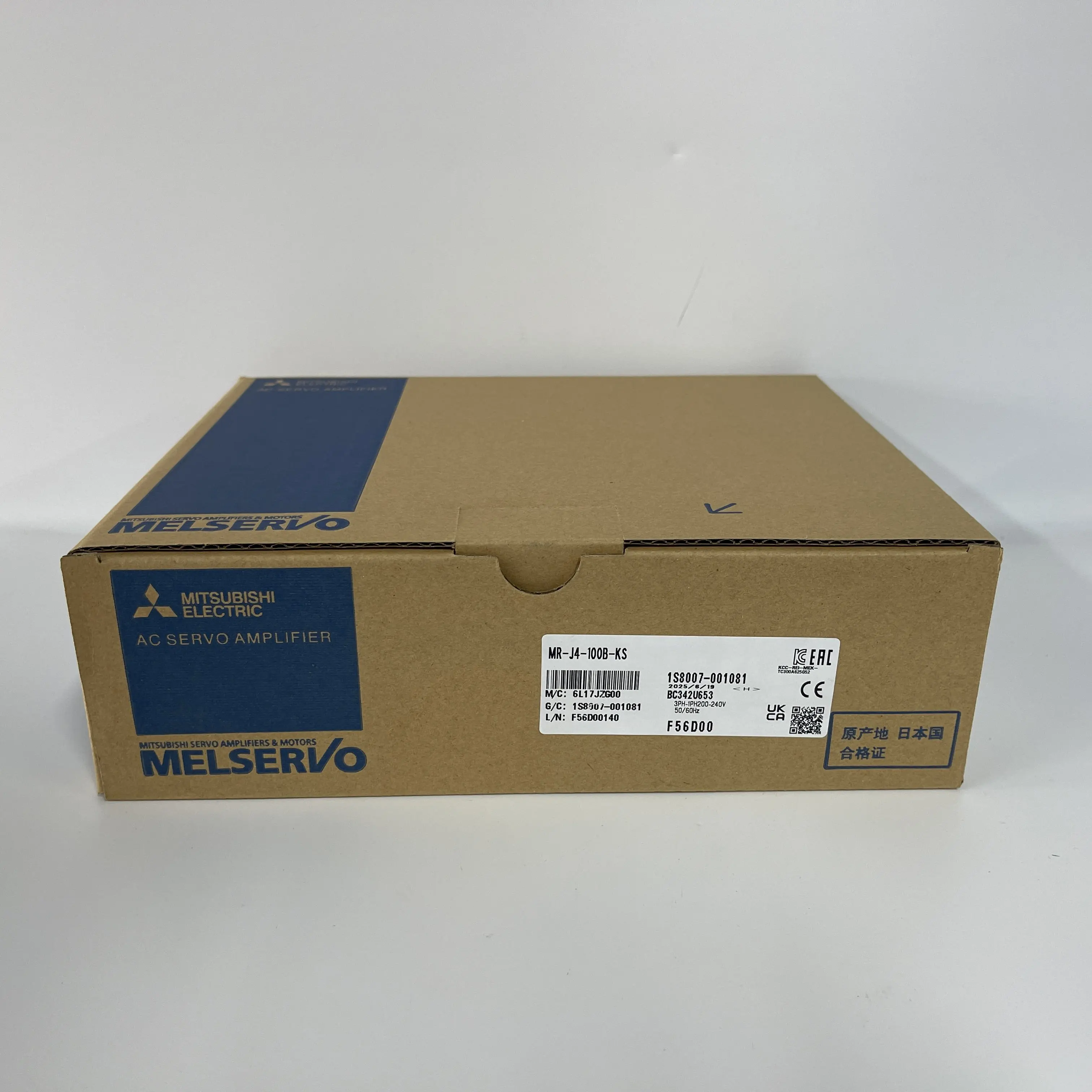 Mitsubishi AC Servo Amplifier MR-J4-100B-KS