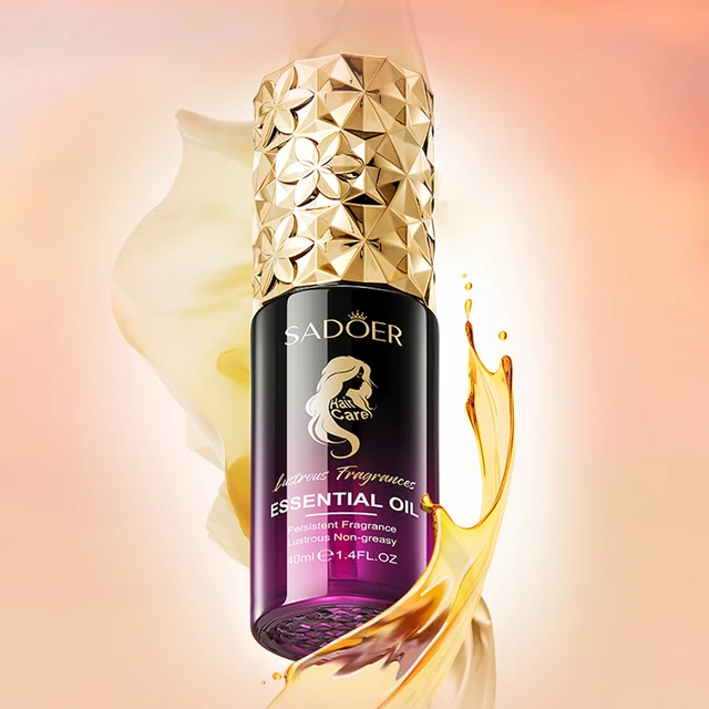 OEM ODM Keratin Care Organic Hair Oil Hyaluronic Acid Vegan Herbal Ingredients Home Use Moisturizing Anti-Manic Repair Essence