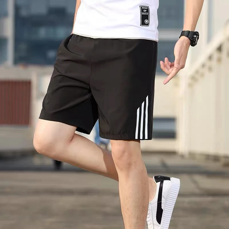 Quick Dry Running Shorts Men Solid Sports Clothing Fitness Bodybuilding Short Pants Sport Homme Gym Training Beach Shorts