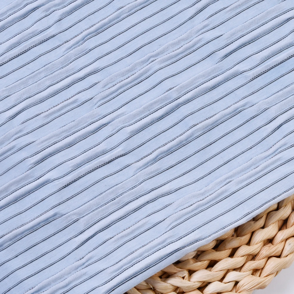 product new fashion woven striped jacquard cotton yarn dyed fabric for mens suit-5