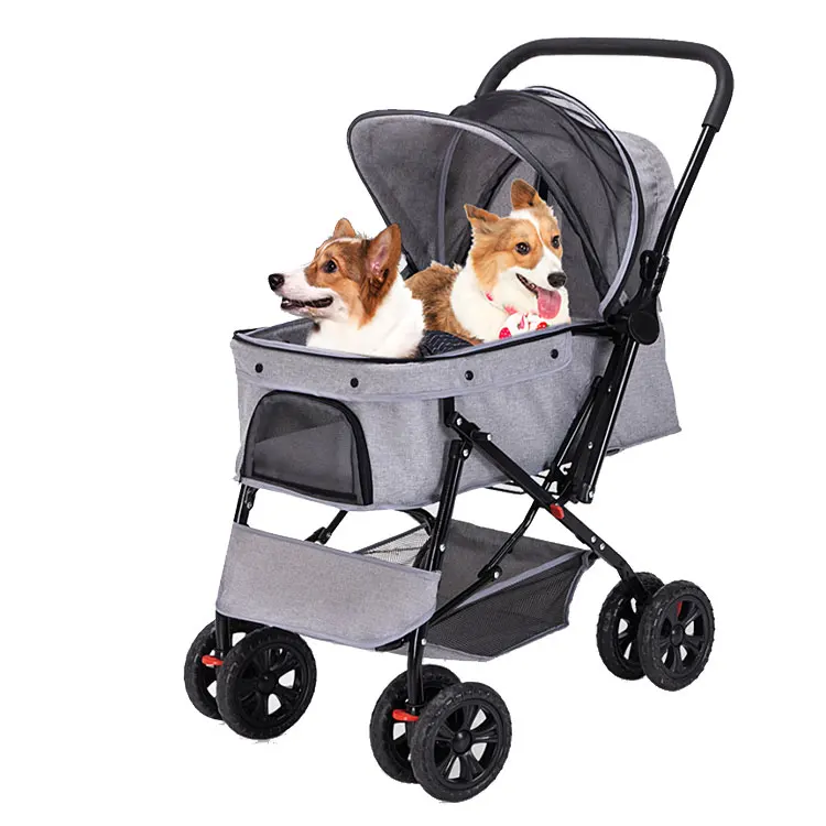 Top Seller Luxury Newly Design 4 Wheel Hand Push Pet Trolleys Heavy