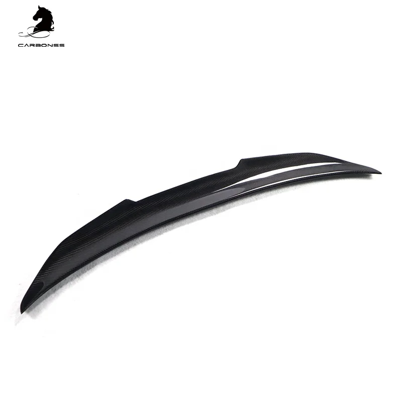 PSM Type Trunk Ducktail Lip Wing Spoiler Carbon Fiber Rear Car Spoiler for BMW F22 F87 M2