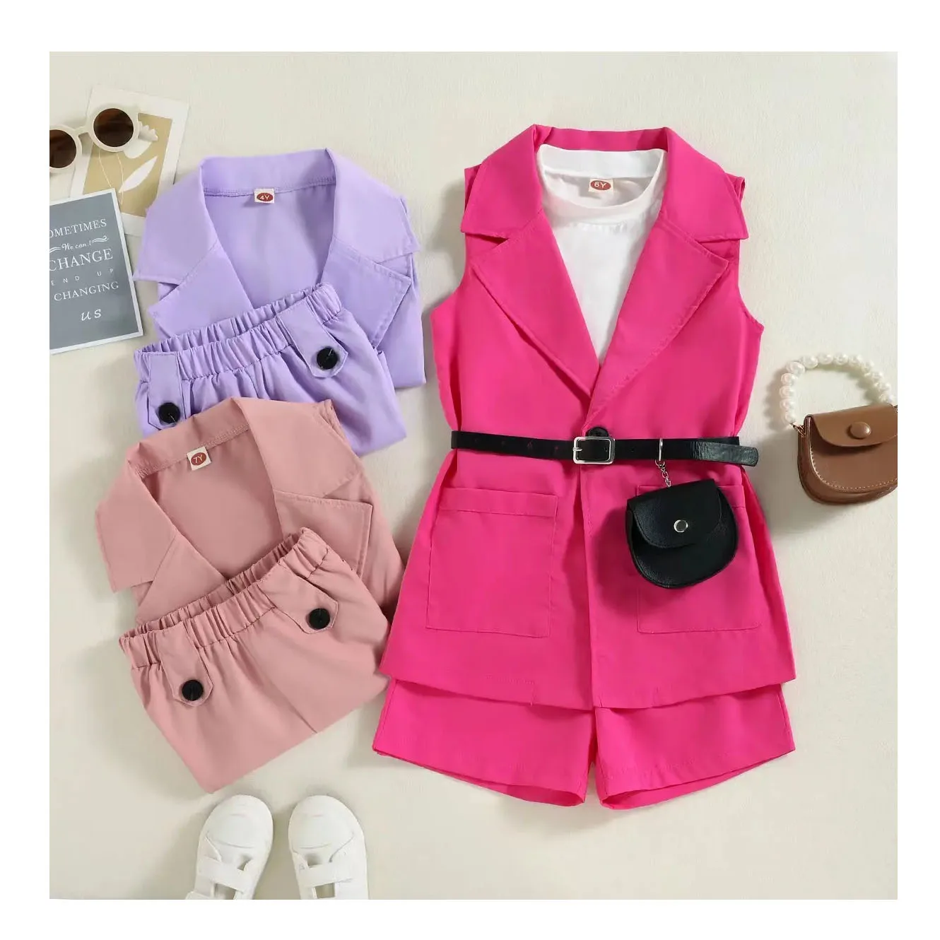 Комплекты детской одежды на весну и лето