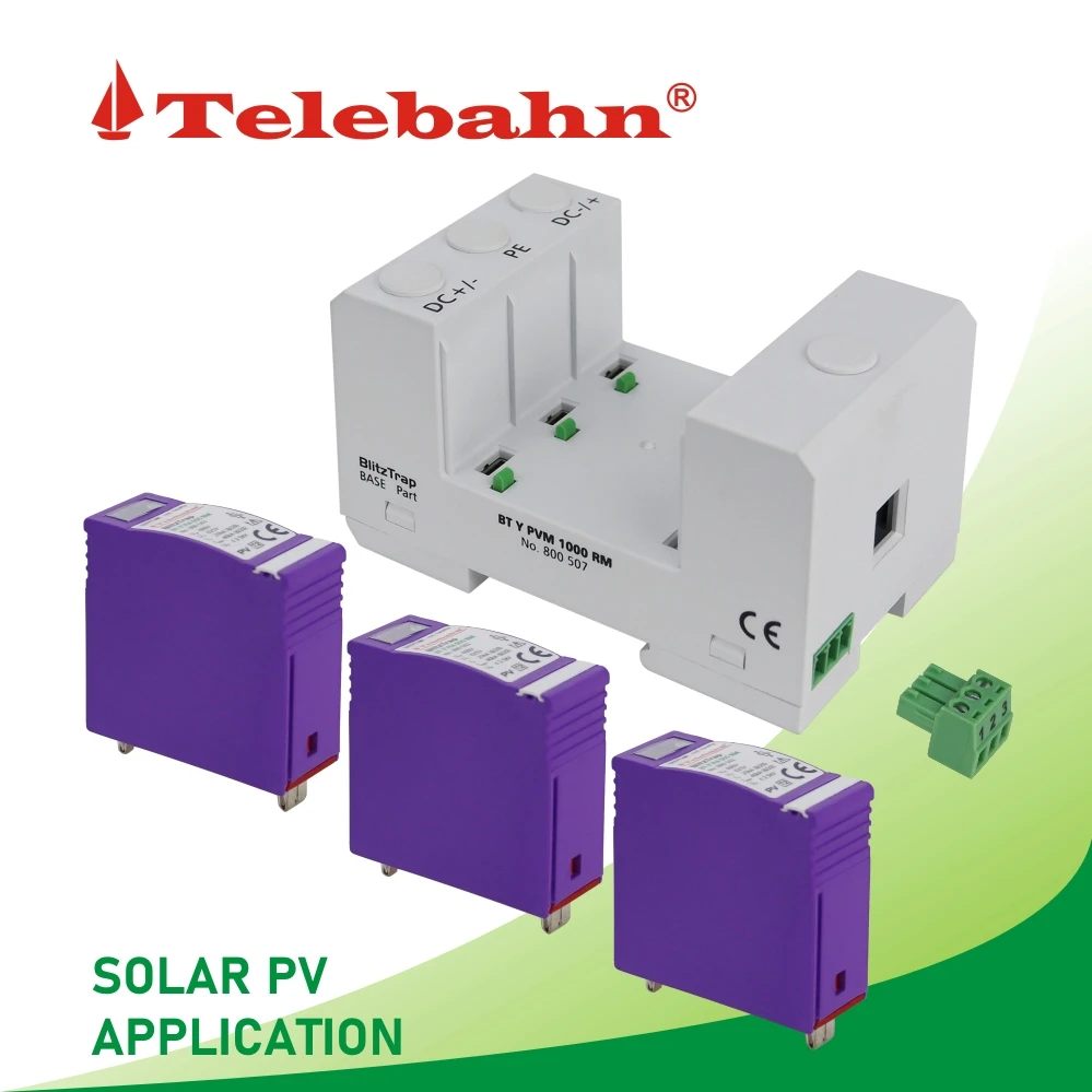 Scaricatore Dc 1000v Fotovoltaico Scaricatore Di Sovratensione Per