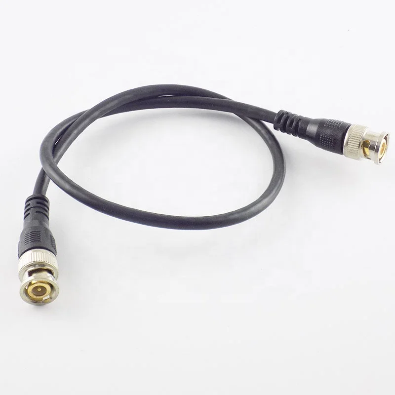 Соединительный кабель-переходник OULAIDA со штекером BNC-штекером BNC 0,5-3 м, провод с отрезом для камеры видеонаблюдения, соединительный кабель BNC, аксессуары