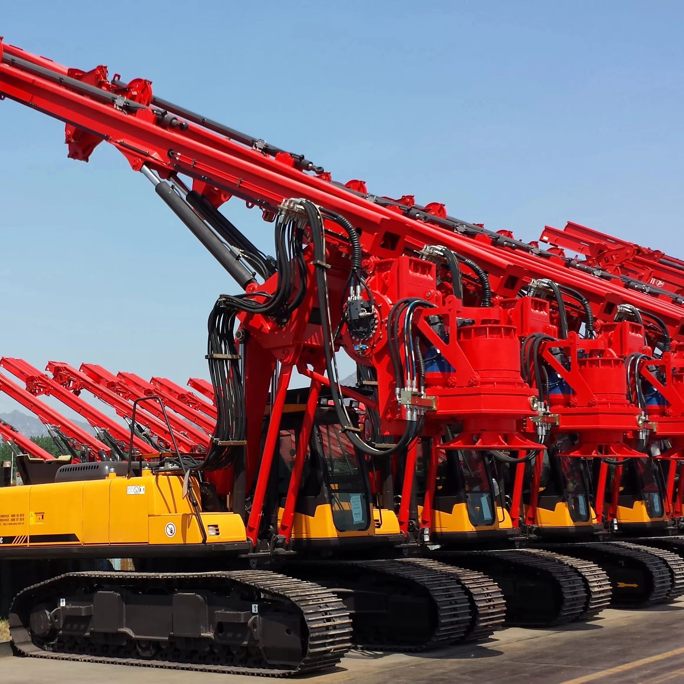 Hot Sale Super cost-effective Max.100m drill rig rotary head for sale SR360R rotary drilling rig drilling machine top quality