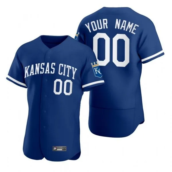 Adalberto Mondesi Kansas City Royals Blue Name Number Short Sleeve