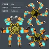 Glow-in-the-dark version - orange and blue