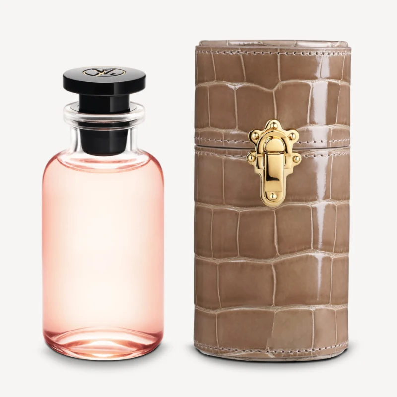 Source luxury handmade high-grade leather travel perfume carry packaging  box case custom logo on m.
