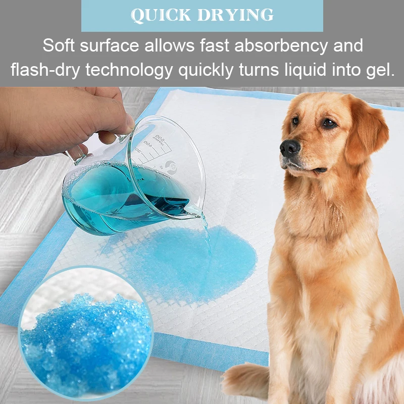 High Quality Leakproof 7layer Dog Pee Puppy Outdoor Pads Pet Training