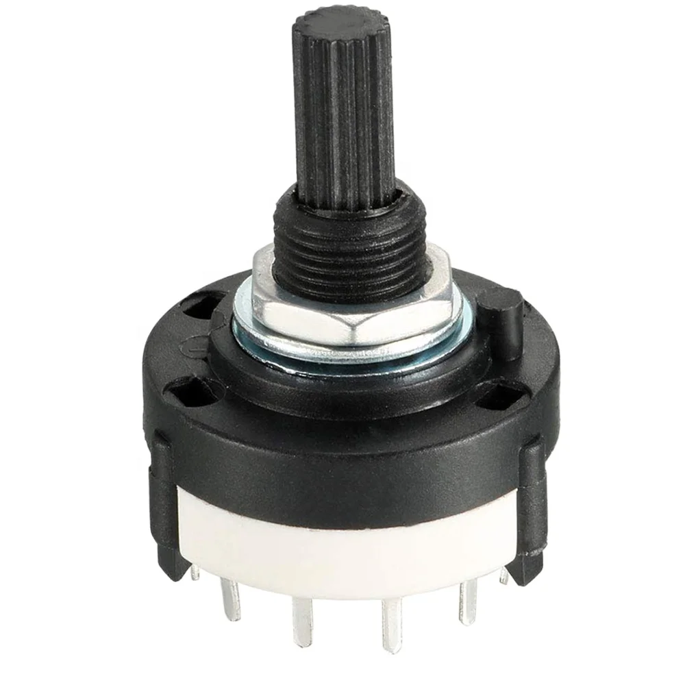 RS26 1P12T  Single Deck Band Channel Rotary Selector Switch
