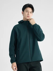 High Demand Softshell Jacket Winter Waterproof Windproof Hiking Adventure Zipper Unisex High Quality Hooded Collar Wholesale