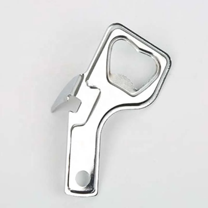 Free Sample Customized Shotgun Silicone Bottle Opener Stainless Steel Beer Push Down Bottle Opener