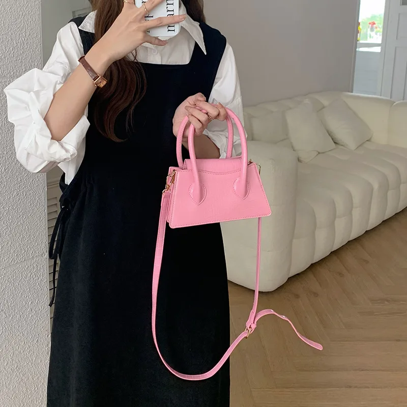 Fashion Ladies Brand Bags Various Color Pu Purse Ladies Hand Bags Small Mini Purse Bags Women Leather Handbags