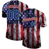 Amercian Flag Black-white-red
