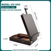 black coffee color