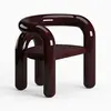 Curved chair without soft bag-786072