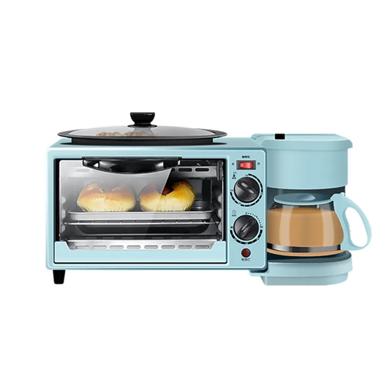 Máquina De Café Tres En Uno Para El Hogar,Tostadora De Horno  Multifunción,Directa De Fábrica - Buy El Desayuno De La Máquina 3 En 1,Casa  Multi-función De Tres-en-uno De Desayuno De La Máquina