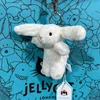 White bunny rabbit pendant