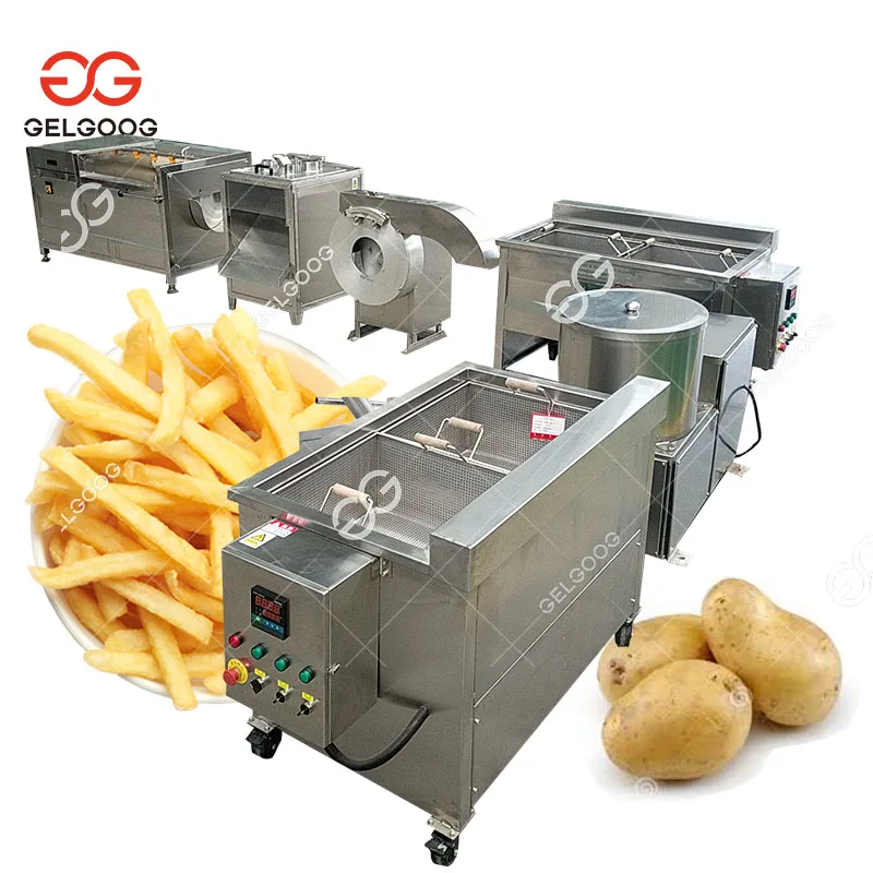Stainless Steel French Fry Making Machine