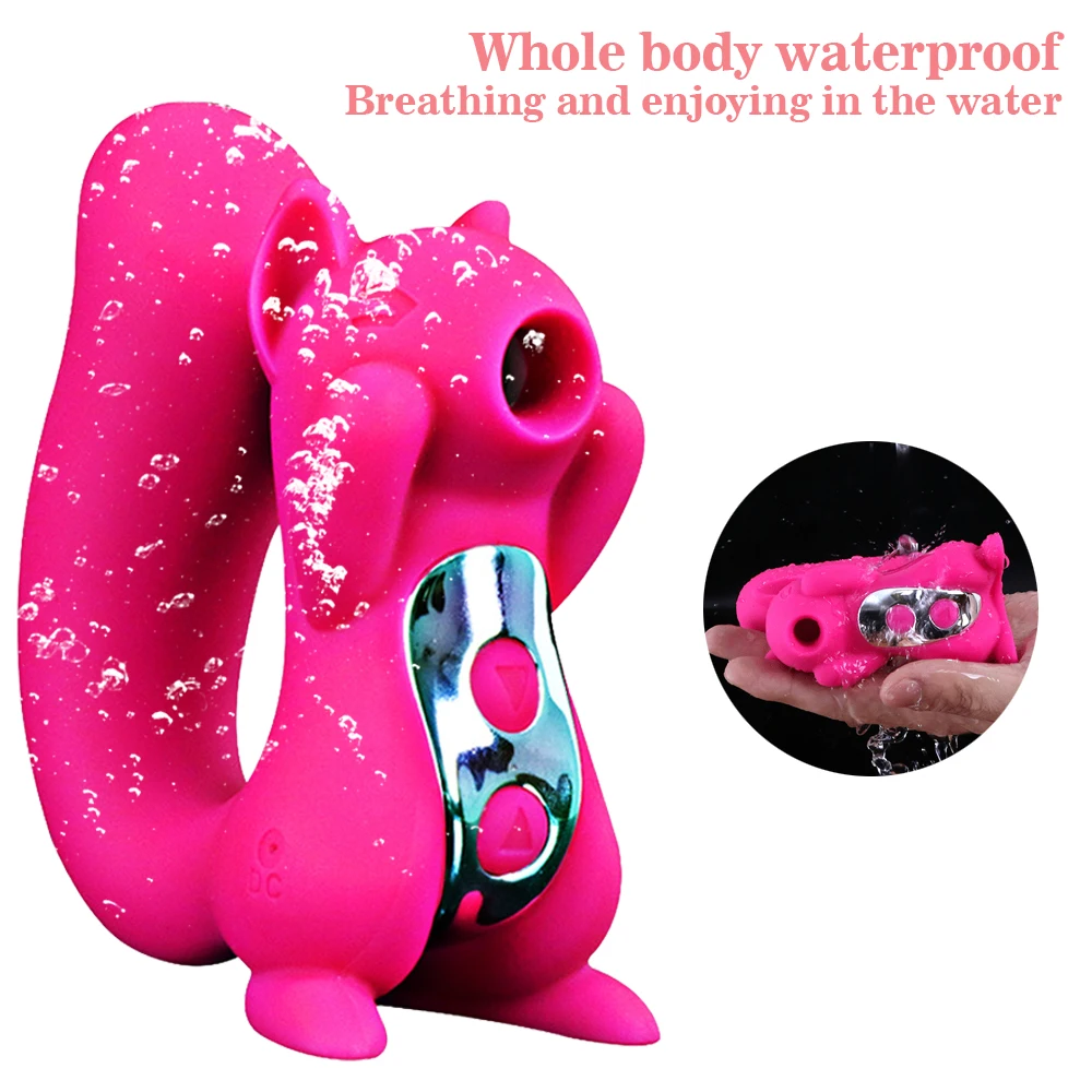 Amazon Vibe Squirrel Vibrator fr Frauen  10 Frequenzen, USB  wiederaufladbar