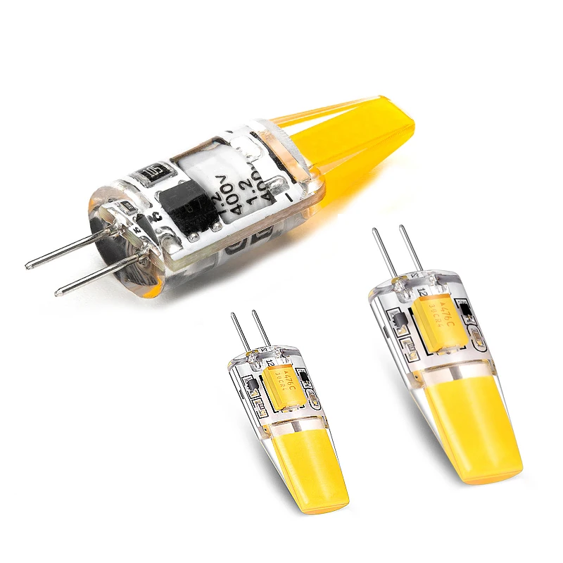 High-quality G4 LED Lamp COB 1505 Sapphire G9 LED Bulb AC/DC12V-24V Dimmable  No stroboscopic
