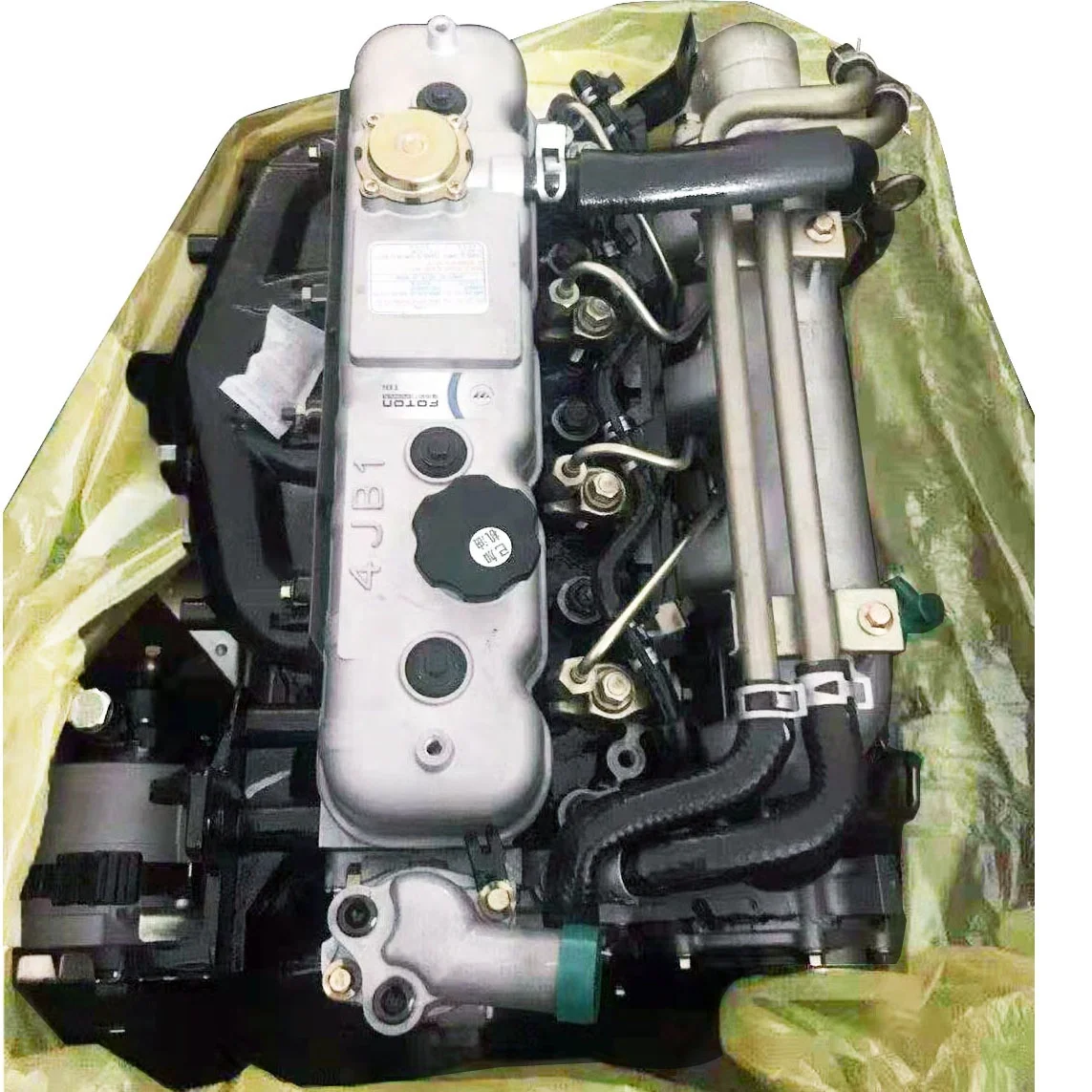 工場供給いすゞディーゼルエンジン4jb1 4jb1t空冷式完全エンジン