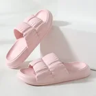 New Unisex Summer Sandals Men Flat Slides Shoes Women Slip On Eva Indoor Beach Ladies Yeezy Slippers