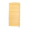 Six yellow with lids