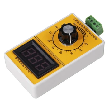 4-20mA Current Generator With Digital Display - Adjustable Analog Simulator For PLC Panel Debugging